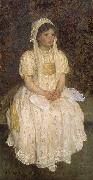 E.Phillips Fox Elsie, daughter of H.W. Brooks, Esquire, Sweden oil painting artist